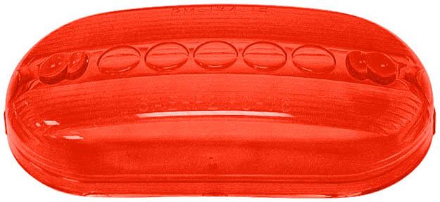 V134-15R Replacement Lens; red; Viz Pack