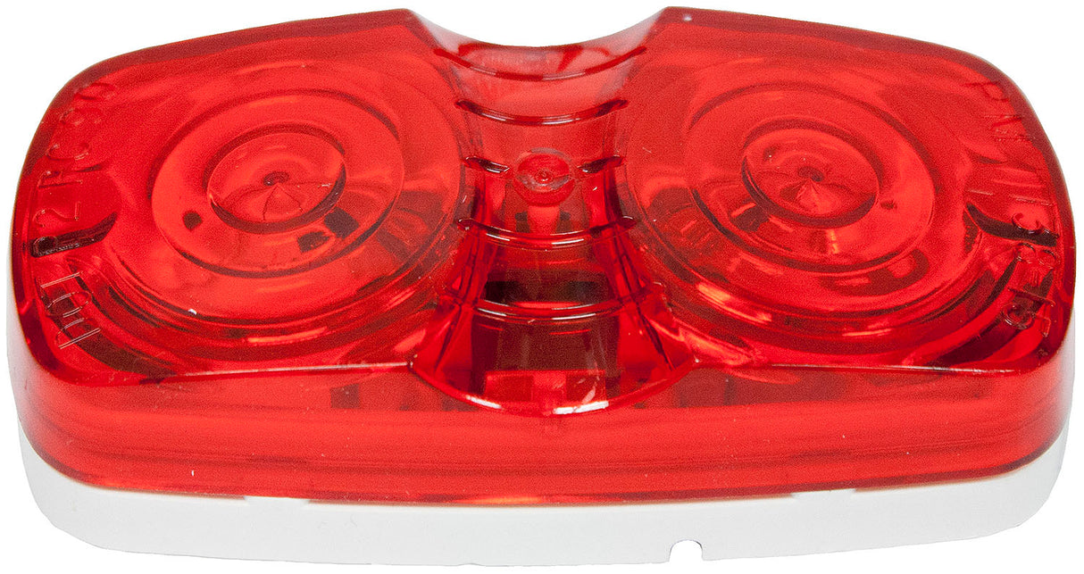 138R Bull’s Eye PC-Rated Clearance/Side Marker Light; red; poly bag