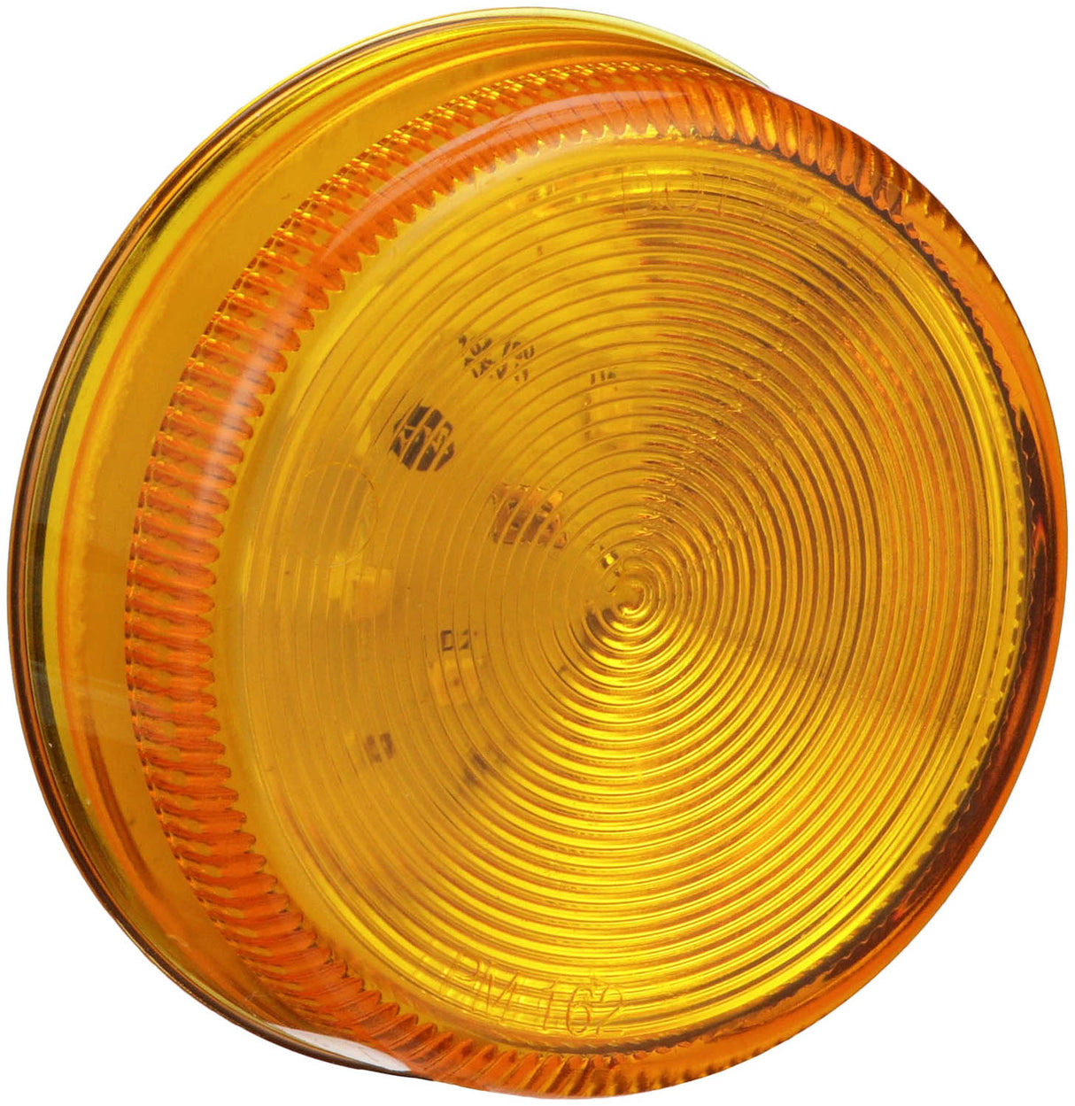 162A 2 1/2 inch Clearance/Side Marker Light; amber grommet; poly bag