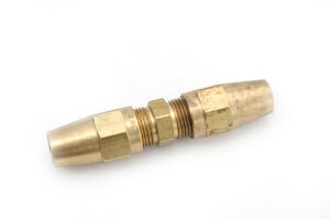 162X4 1/4 Brass Air Brake Compression Union