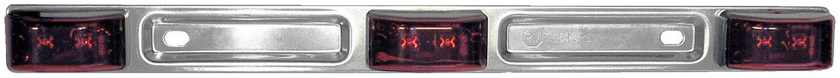 V191-3RL Identification Light Bar; red; Viz Pack