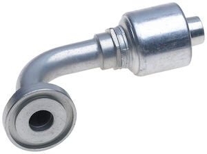 20G-24FL90 Gates MegaCrimp Hydraulic Coupling O-Ring Flange Code 61 90° Bent Tube