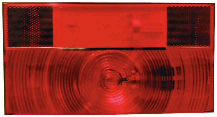 V25911 RV Combination Rear Light With Reflex; red; Viz Pack