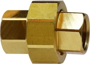 3250X8 1/2" Brass Female NPTF Union