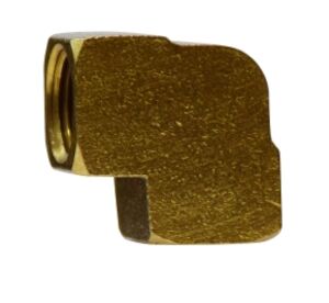 3500X6 3/8" Brass Female NPTF Elbow 90
