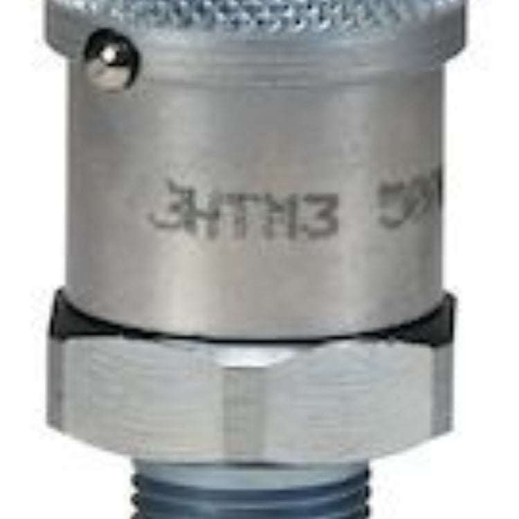 3HTM3 3/8 IN Flush Face Socket x 3/8-18 NPTF with Male Threads - Steel