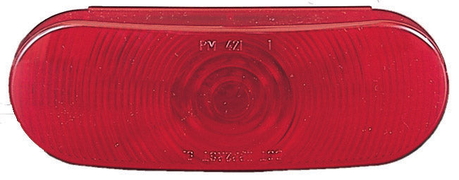 V421R Sealed Oval Grommet Mount Stop / Turn / Tail Light; red; Viz Pack