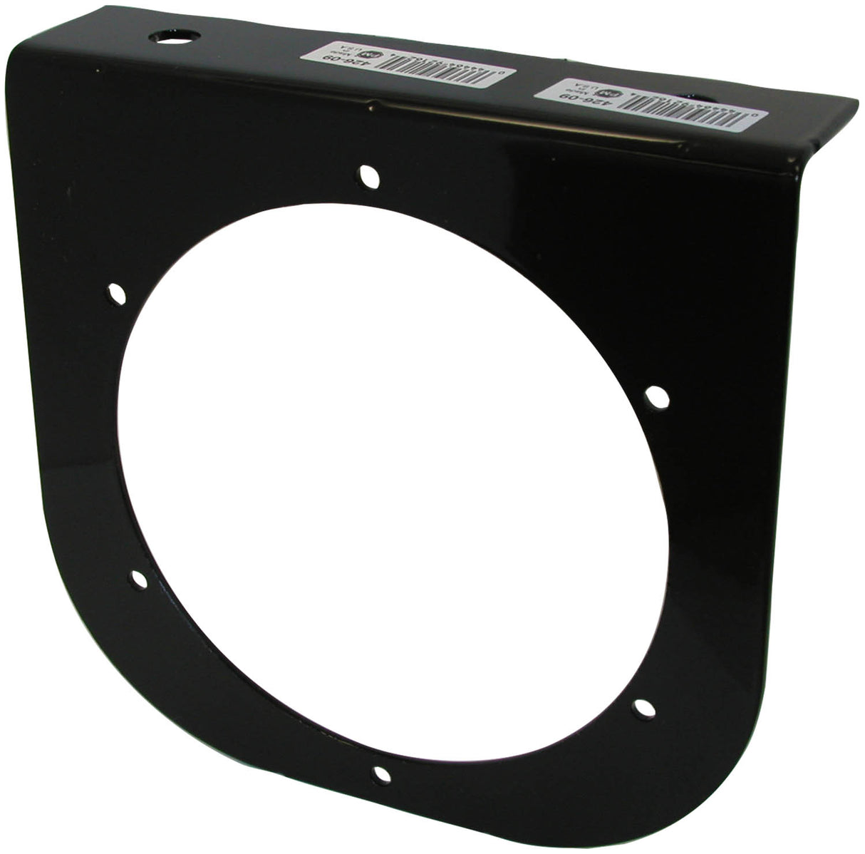 426-09 Steel Right-Angle Mounting Bracket; black steel; each