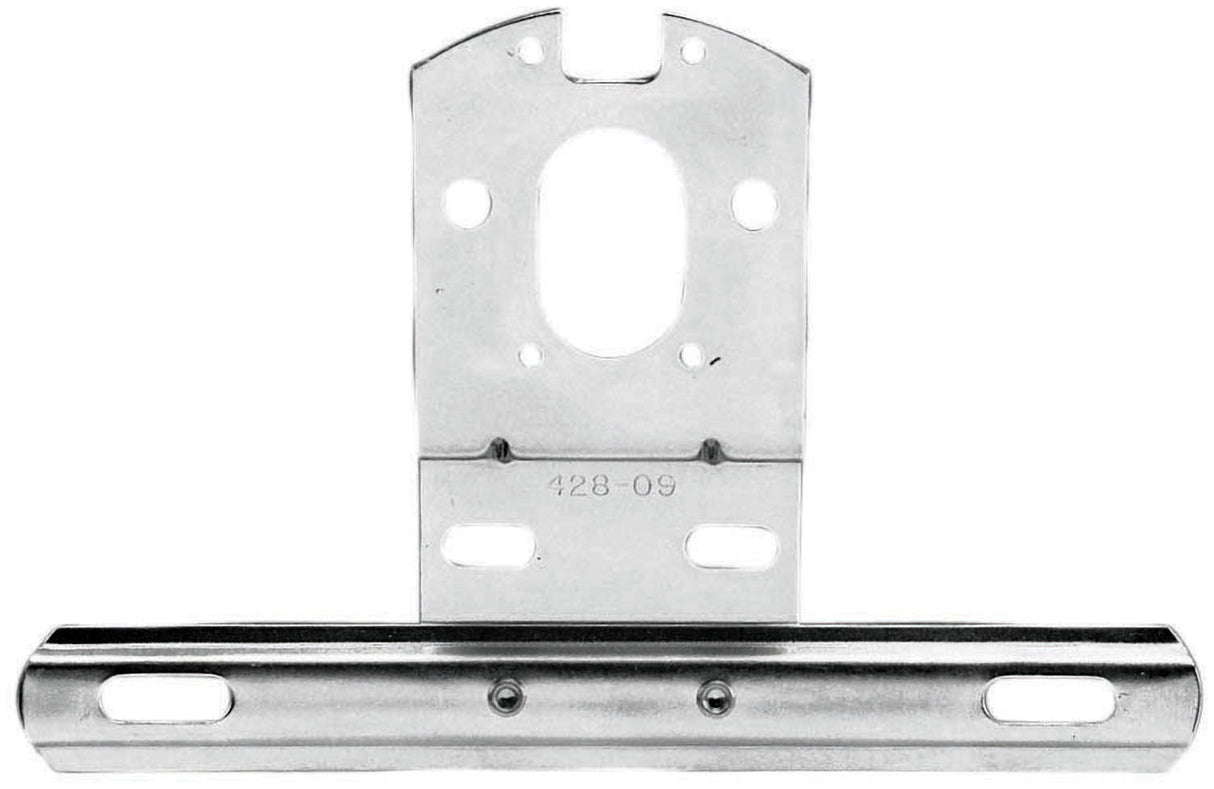 V428-09 Universal License Bracket; steel