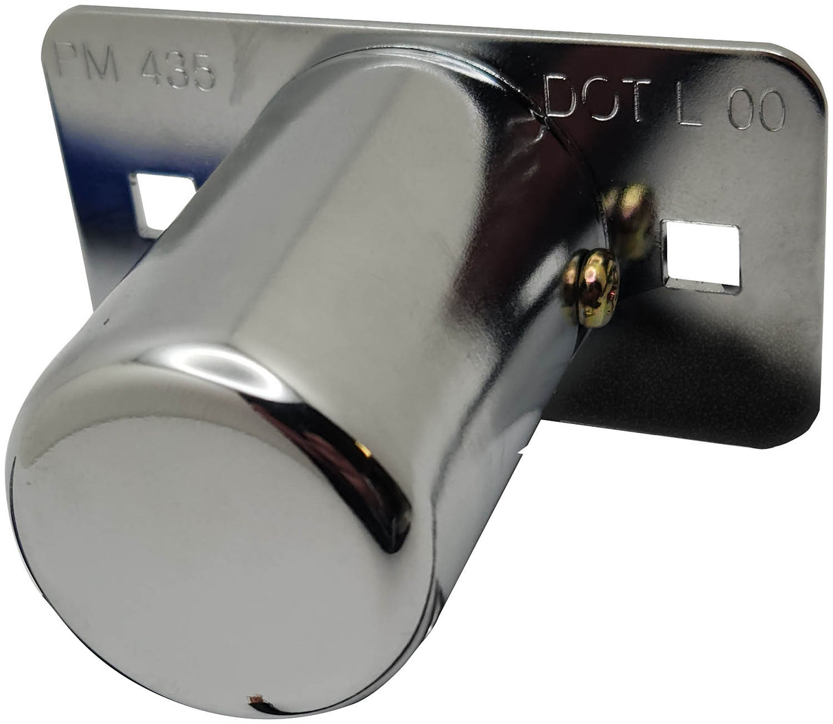 435 Chrome License Plate Light; clear; poly bag