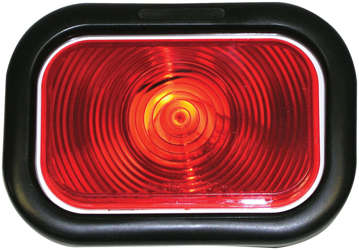 450KR Sealed Rectangular Stop / Turn / Tail Light; red kit; poly bag