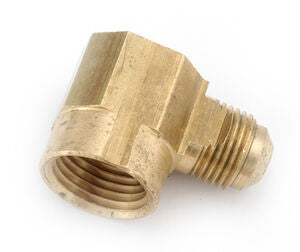 50X8X8 1/2" Brass Male SAE x 1/2" Female NPTF 90