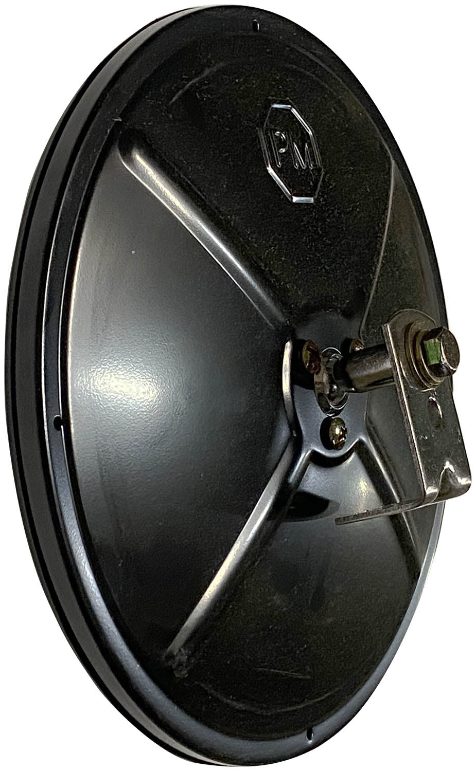 608 Round Blind-Spot Mirror; 8 inch dia. black; display box