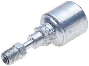 6G-6MIX Gates MegaCrimp Hydraulic Coupling SAE Male Inverted Flare Swivel