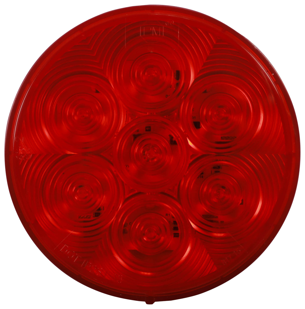 817KR-7 Lumen X ® AMP 4 inch Round Stop / Turn / Tail Light; grommet kit; poly bag