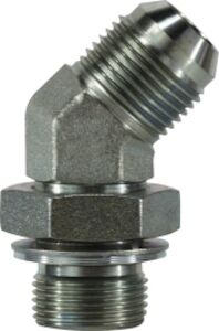 8MBSPP-10MJ45 - 1/2" Male British Parallel Pipe to 5/8" Male JIC 45°