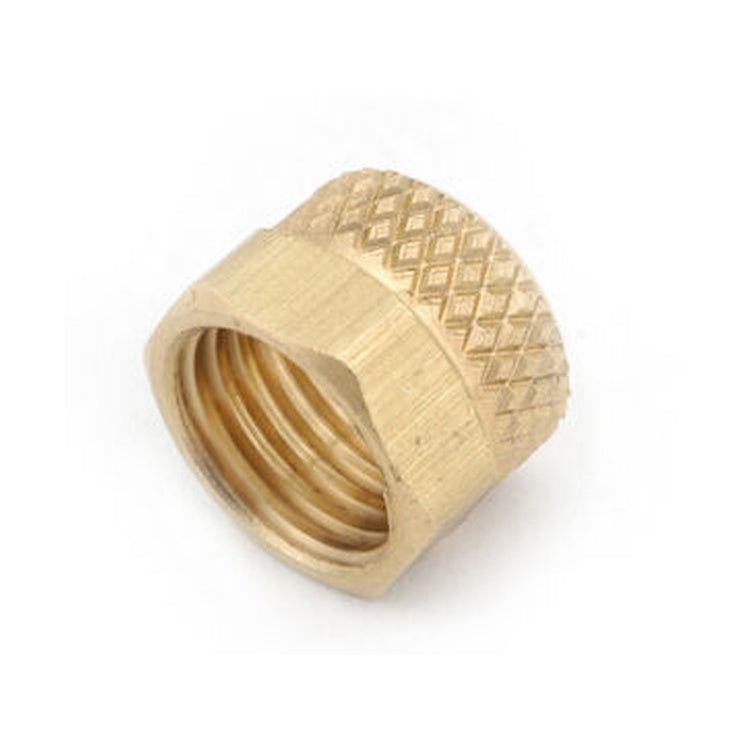 1261X6 3/8 Brass Polyline Compression Nut