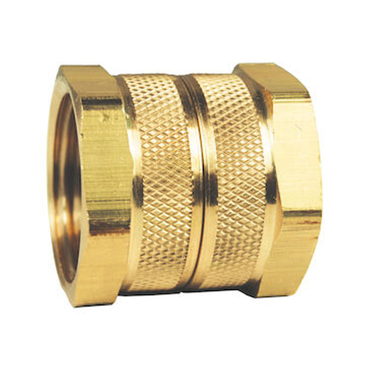 12FGH-12FGH 3/4" Brass Female Garden Hose x 3/4" Female Garden Hose Swivel