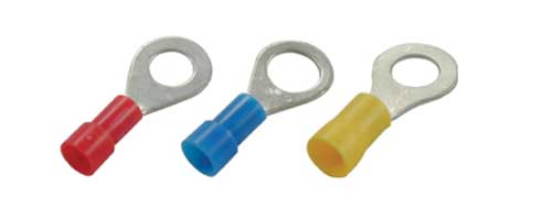 AWG 8 - #10 Stud - H.D. Vinyl Insulated Rings
