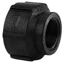 HD BANJO RC150125 1-1/2" MNPT X 1-1/4" FNPT POLY REDUCER COUPLING