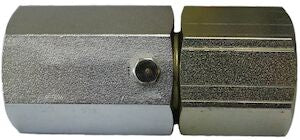 S8PF8-PF8 1/2" Female NPTF Pipe to 1/2" Female NPTF Inline Continuous Swivel