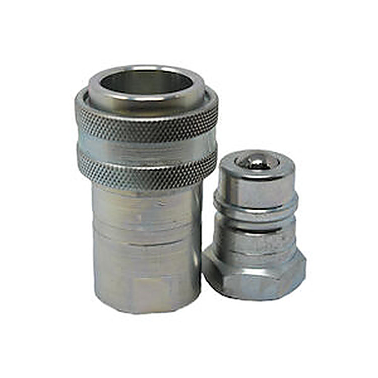 4200-4 Agricultural Complete Coupler x 1/2-14 NPTF with Female Threads - Steel