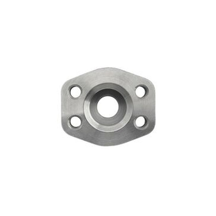 1936-62-32-32 2 IN Code 62 Flat Face Flange Pipe Socket Weld