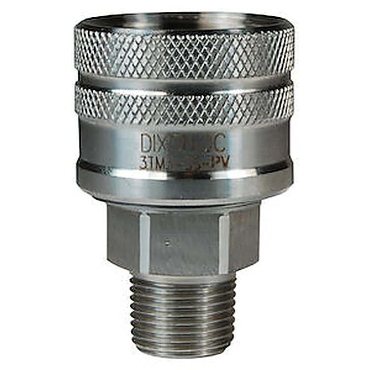 3TM3-PV 3/8 IN Enerpac Socket x 3/8-18 NPTF with Male Threads - Steel