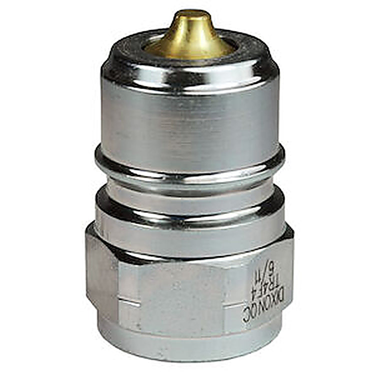 TR6BF6 3/4 IN European Interchange Plug x 3/4-14 BSPP with Female Threads - Steel