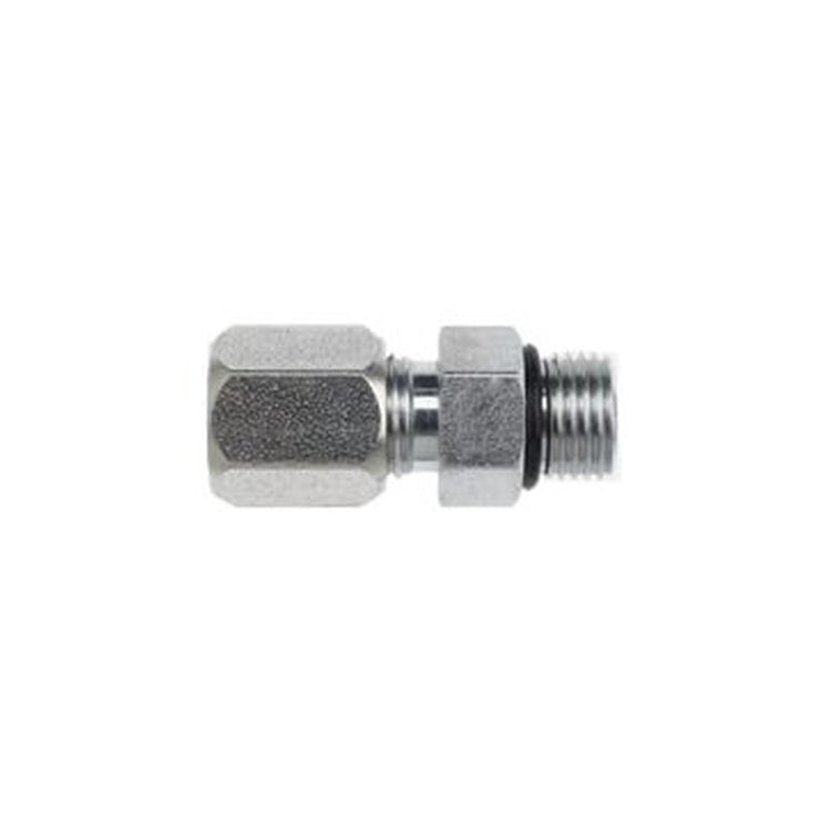 7315X6X8 3/8 IN Flareless x 1/2 IN Male O-Ring Boss