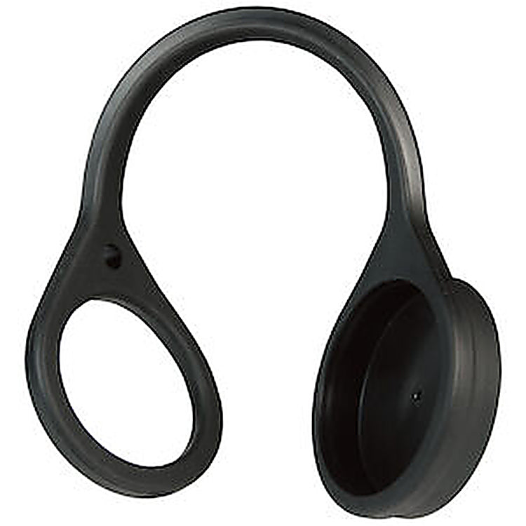 NR-37 3/8 IN Flush Face Molded Rubber Dust Cap - Black