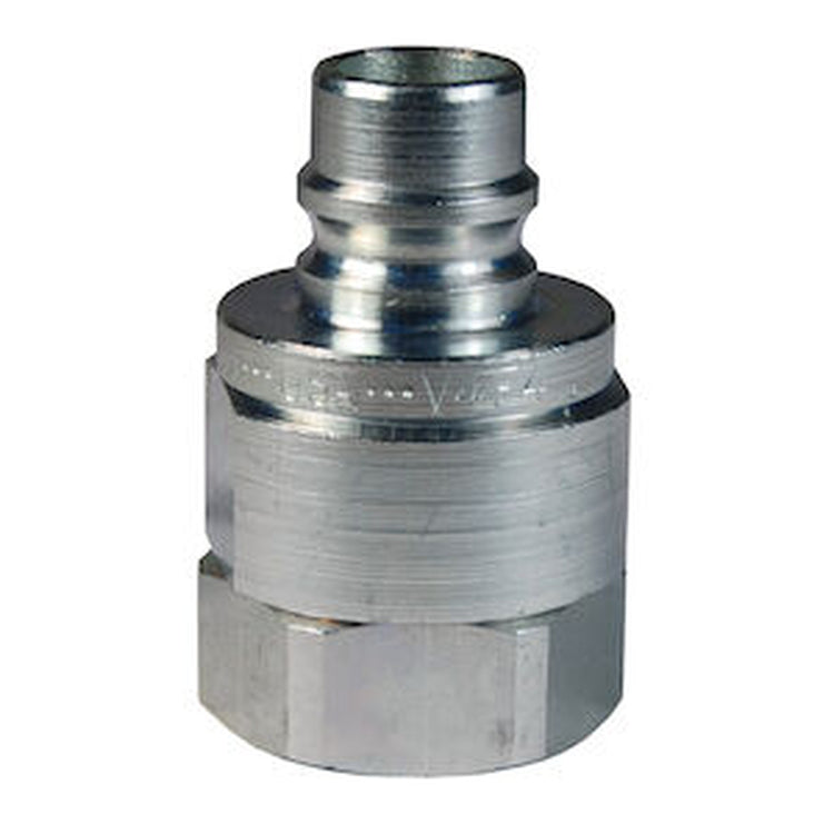 V2F2 1/4 IN H/IH Interchange Plug x 1/4-18 NPTF with Female Threads - Steel