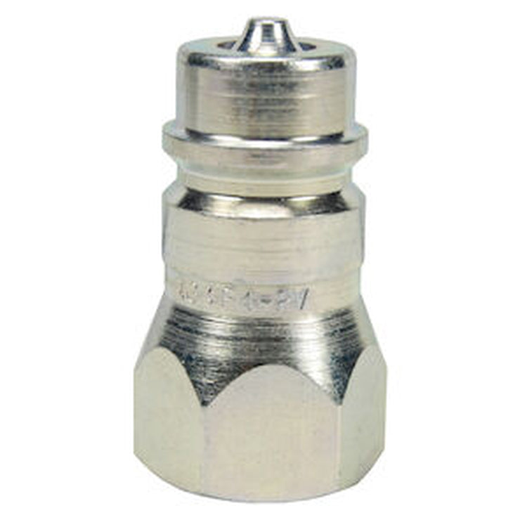 6610-6-6 3/8 IN ISO A Plug x 9/16-18 Boss O-Ring with Female Threads - Steel