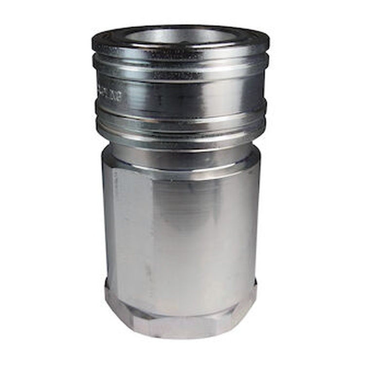 12HF12-SS 1-1/2 IN ISO B Socket x 1-1/2-11-1/2 NPTF with Female Threads - 316 Stainless Steel