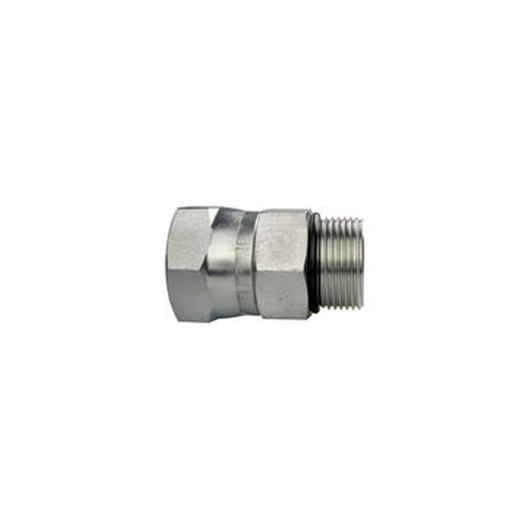 6MB-6FFORX 3/8" Male O-Ring Boss₁ x 3/8" Female O-Ring Face Seal₂ Swivel