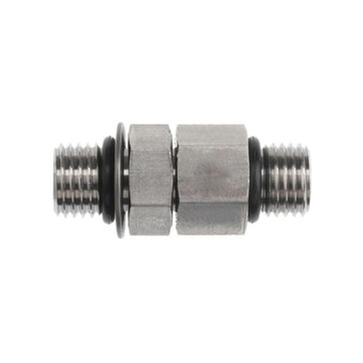20MB-20MB-LN 1-1/4" Male O-Ring Boss₁ x 1-1/4" Male O-Ring Boss Adjustable₂ Union
