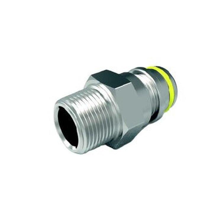 24MSL-24MP 1-1/2 IN Male Stecko Flush Fit₁ x 1-1/2 IN Male NPTF₂