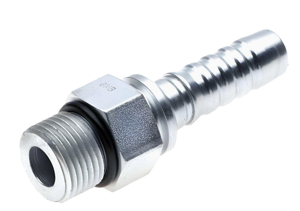 8GS-8MB Gates GlobalSpiral GS Couplings O-Ring Boss Solid Male