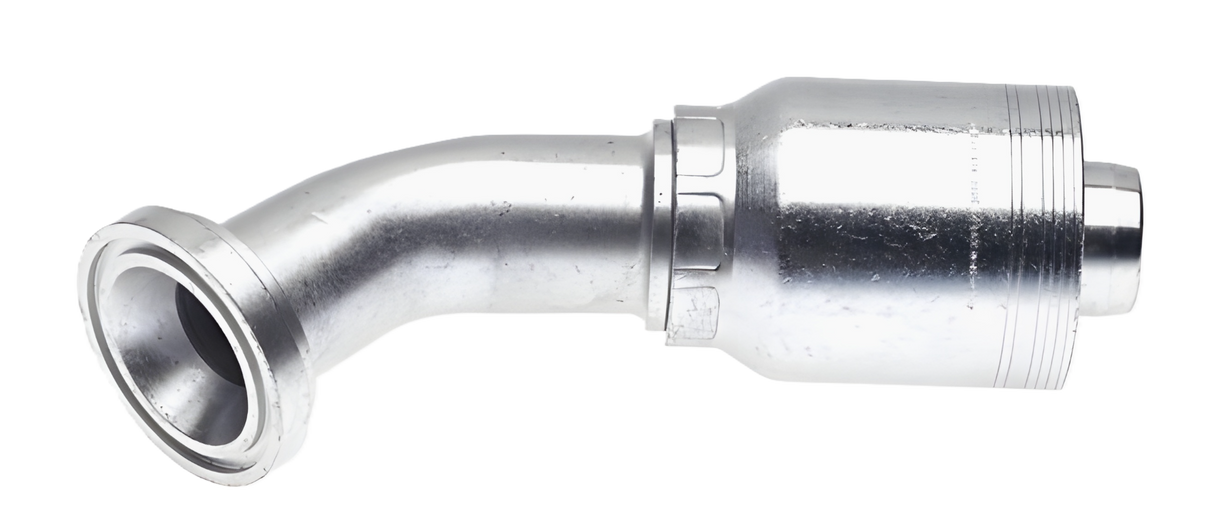 24GSM-24FLC30-023 1-1/2 GlobalSpiral MAX x 1-1/2 Caterpillar Style Flange 30