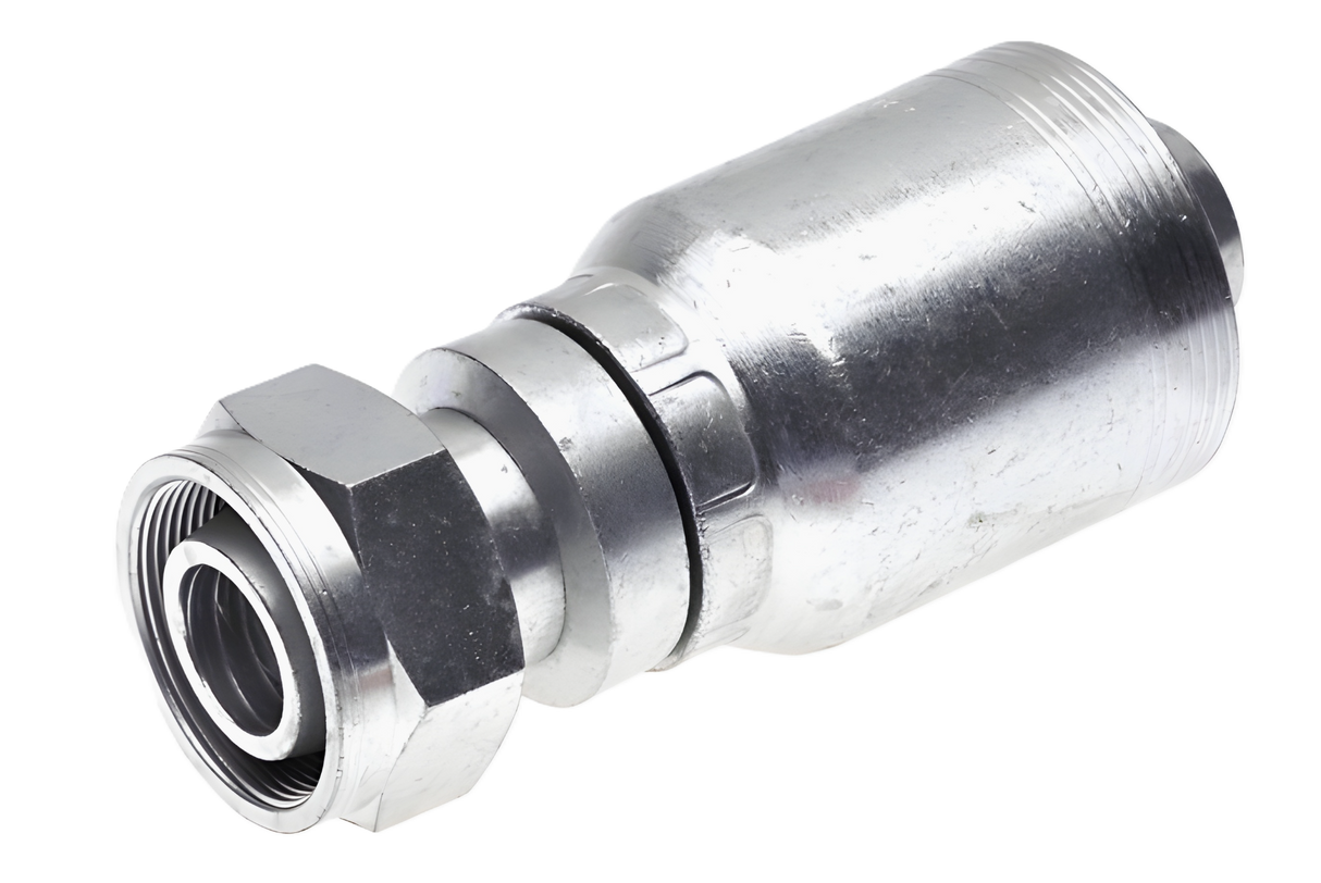 24GSM-38FDHORX 1-1/2 GlobalSpiral MAX x 52-2.0 MM Female DIN Heavy Swivel