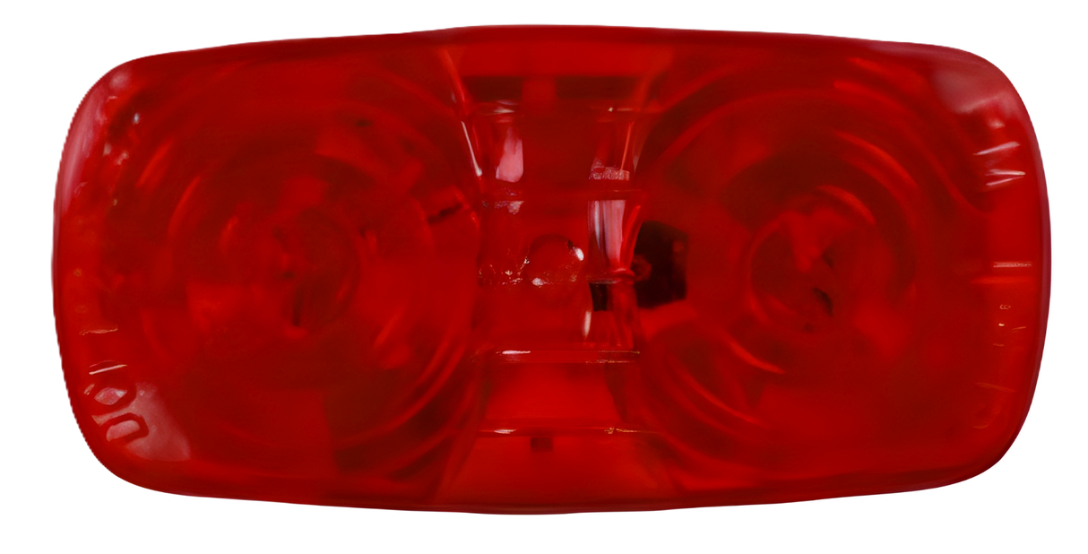 V38R PC-Rated Clearance/Side Marker Light; red; Viz Pack