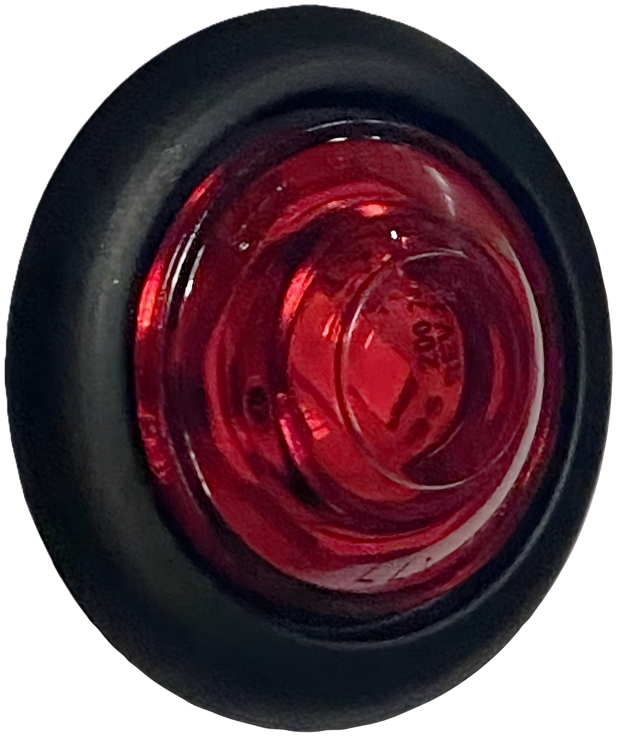 V177R 3/4 inch PC-Rated Clearance & Side Marker; red; Viz Pack