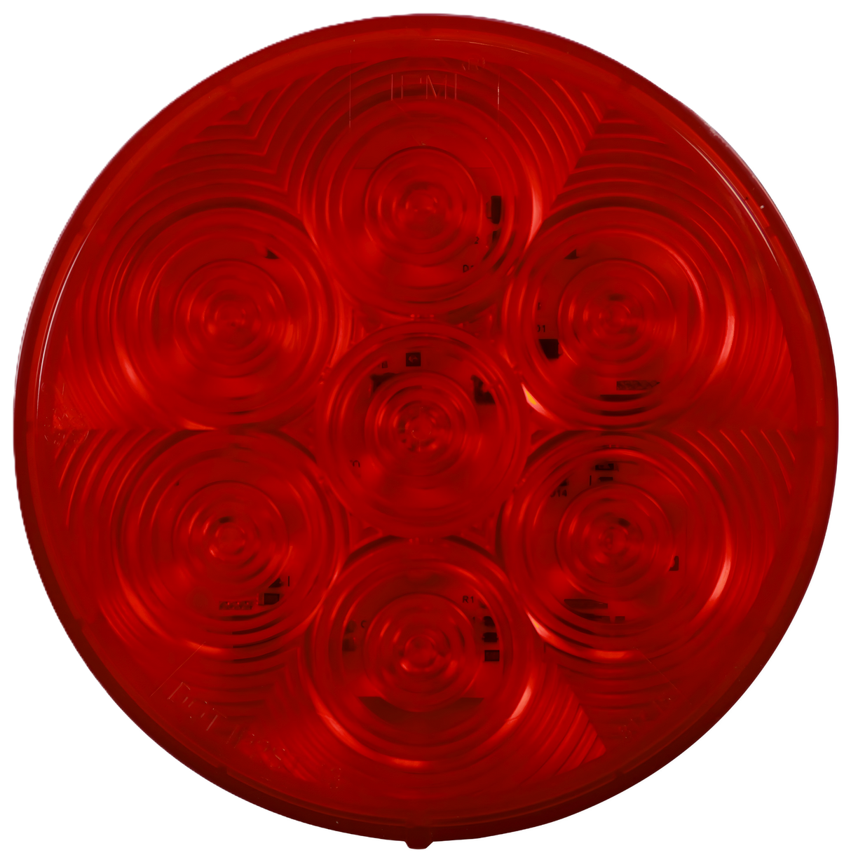 V826KR-7 Lumen X ® PL3 4 inch Round Stop / Turn / Tail Light; grommet kit; Viz Pack