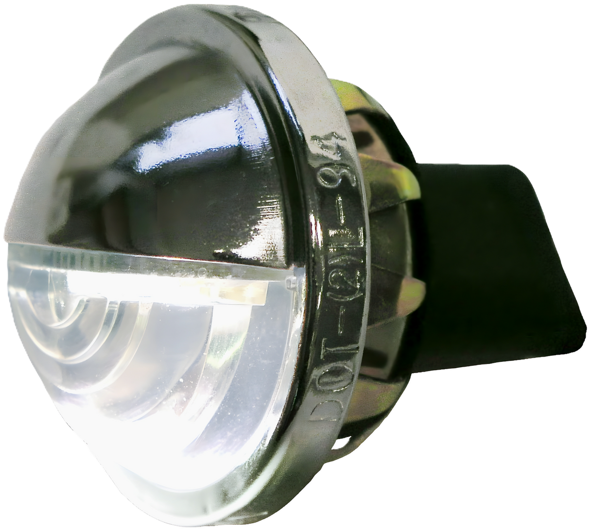 V298C Chrome License & Utility Light; stripped leads; Viz Pack