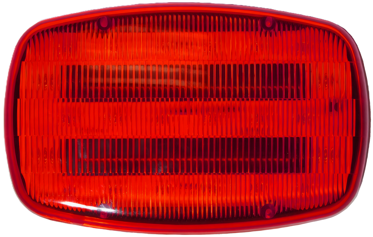 V316MR Battery-Operated Hazard Light w/ Magnetic Mount; red; Viz Pack