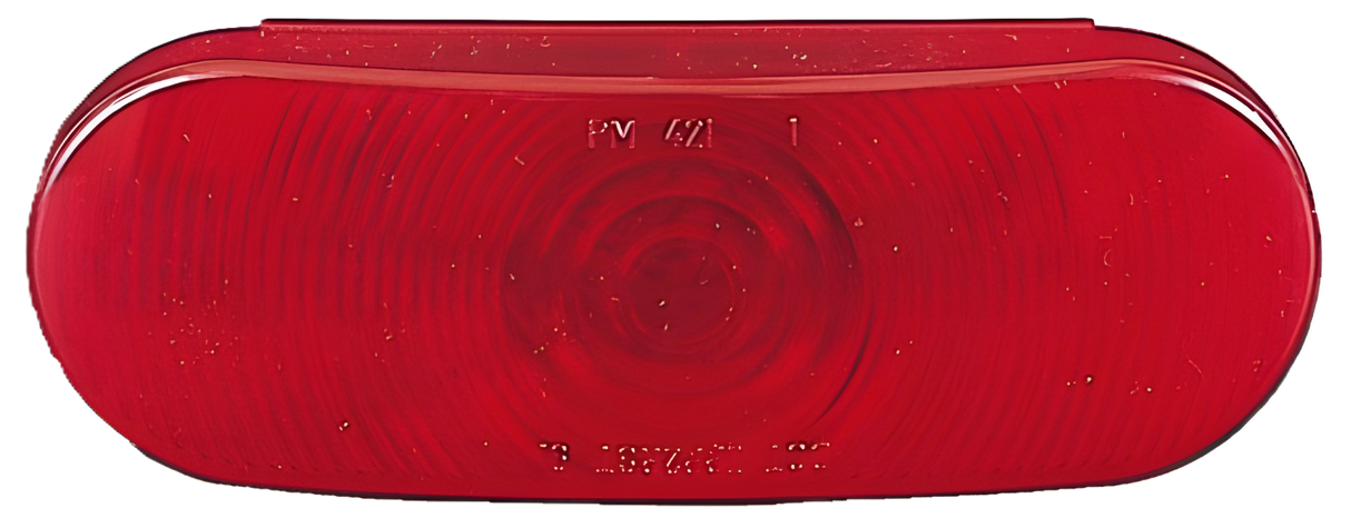 421R Sealed Oval Grommet Mount Stop / Turn / Tail Light; red; poly bag