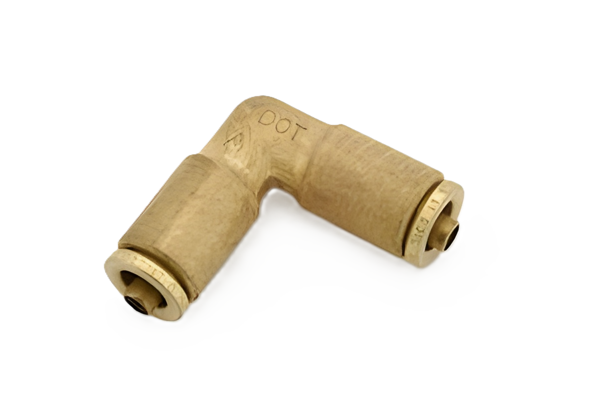 PTC-DOT-65X8 1/2 Brass PTC Union 90 DOT