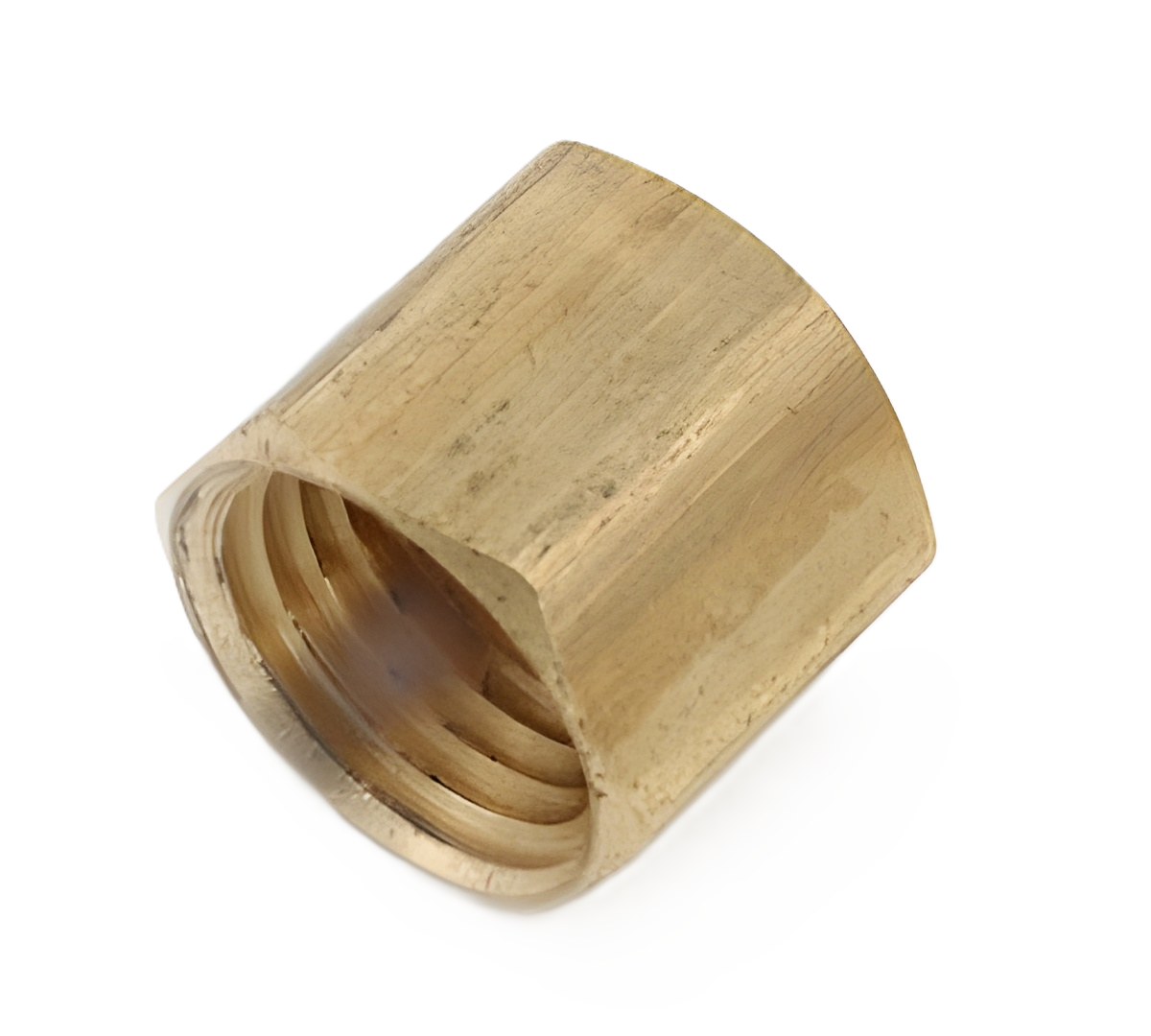 3129X12 3/4" Brass Female NPTF Cap