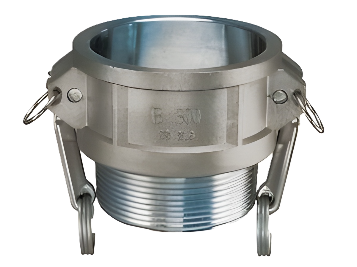 SS-1-1/2-A 1-1/2 Type A Cam and Groove Male x 1-1/2 Female NPT-Stainless Steel