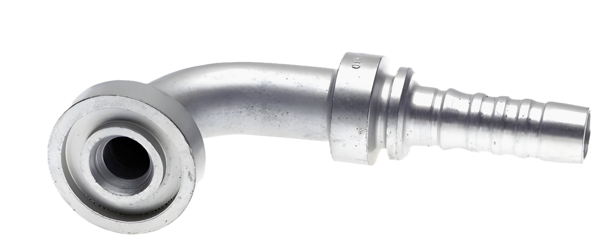 8GS-8FLH90-080 1/2 GlobalSpiral x 1/2 Code 62 Flange 90 Long